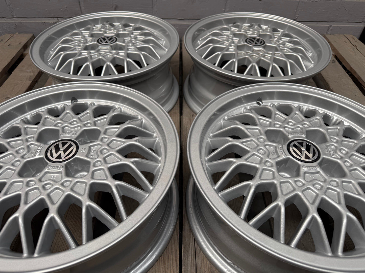 15” BBS RA 4x100 Wheels ( VW Golf 2 GTI & G60 )