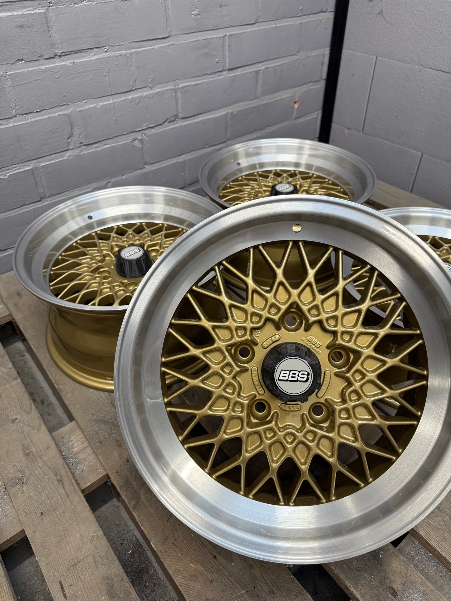 16” BBS Ra 5x130 wheels ( Porsche 911 924 944 )