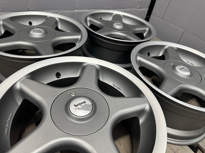 16” Brock B1 4x100 wheels