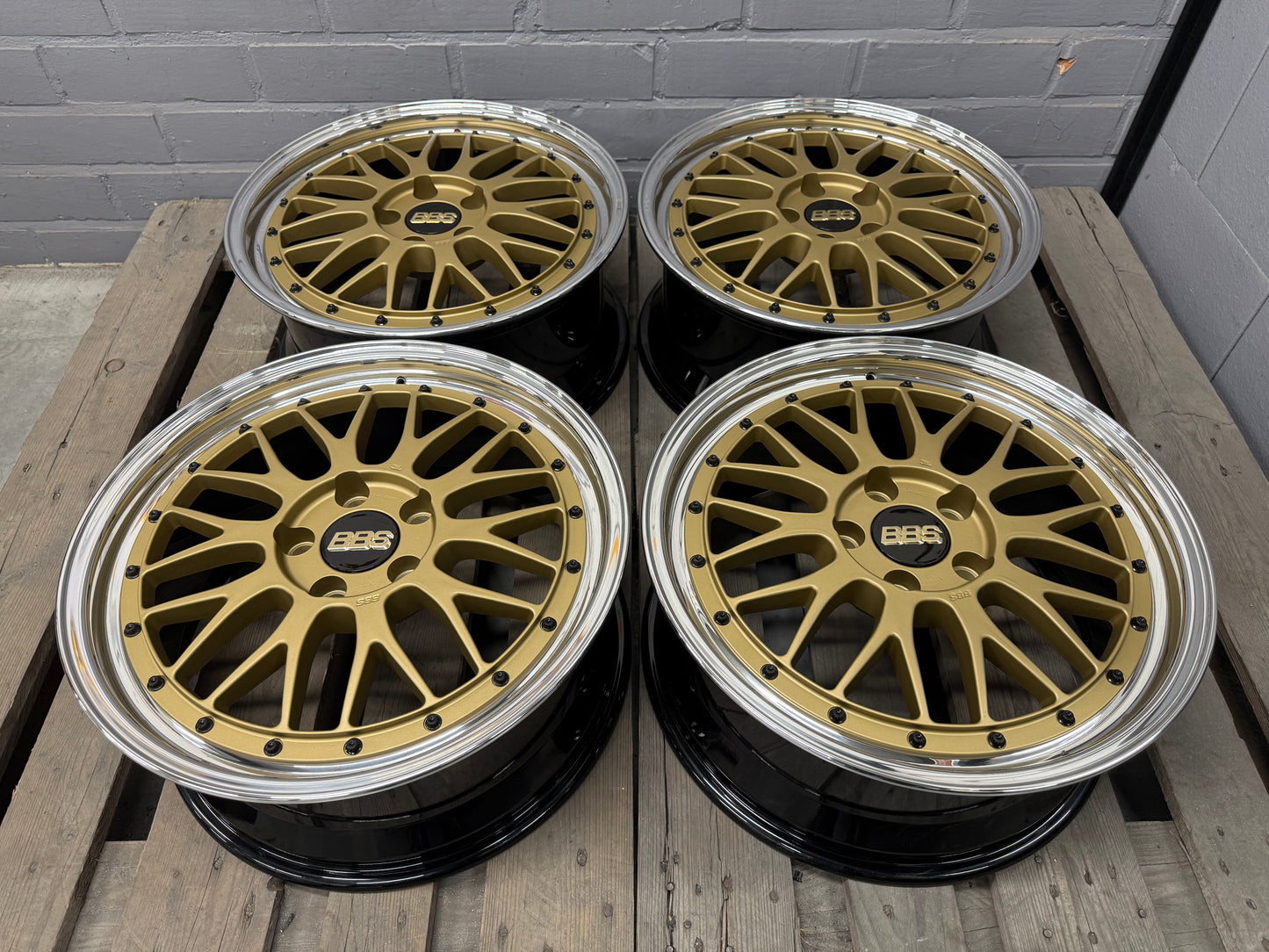 18” BBS Lemans 5x114.3 wheels ( LM 171 )