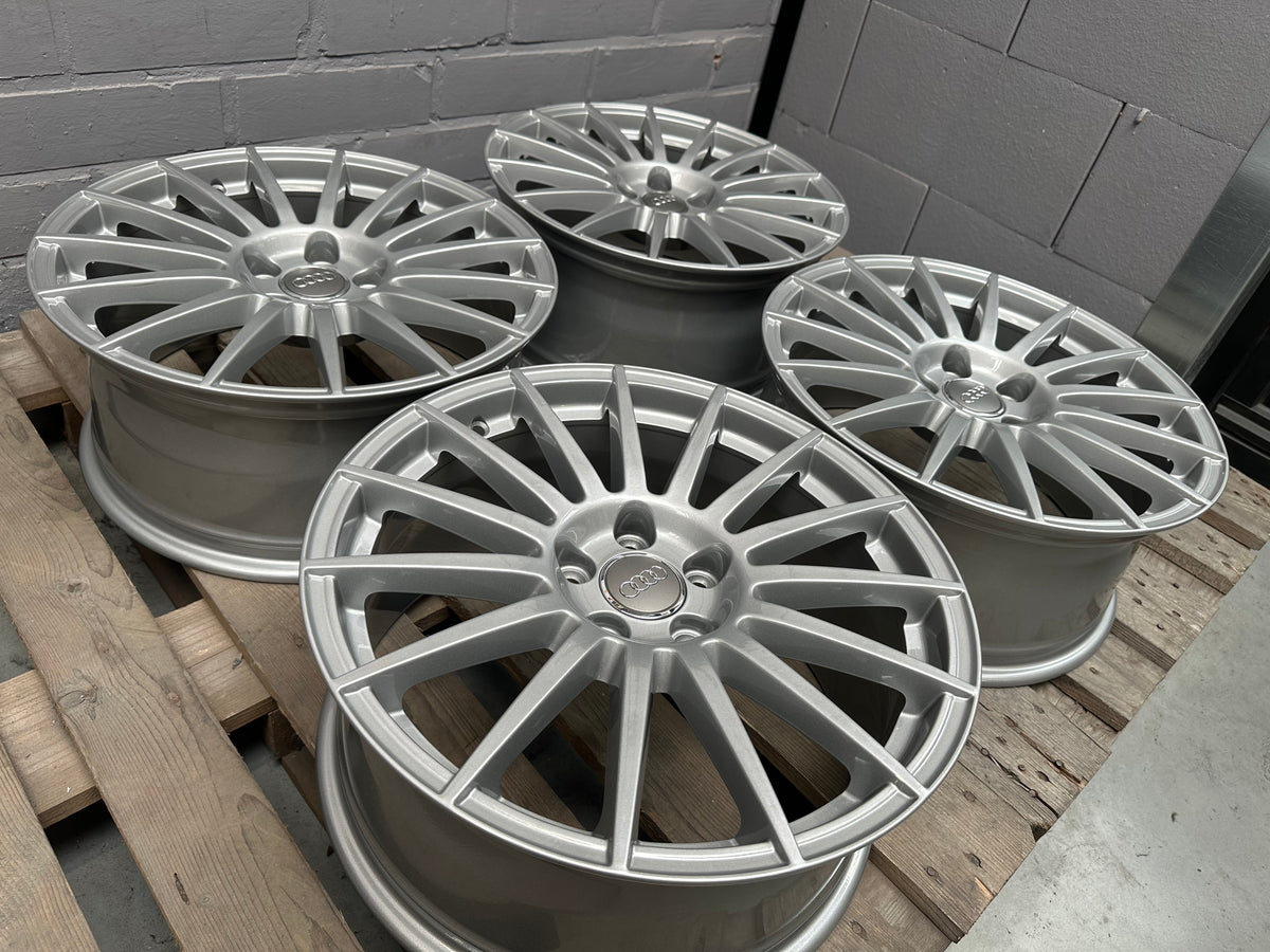 18” Original Audi A4 DTM 5x112 wheels ( S4 B7 )