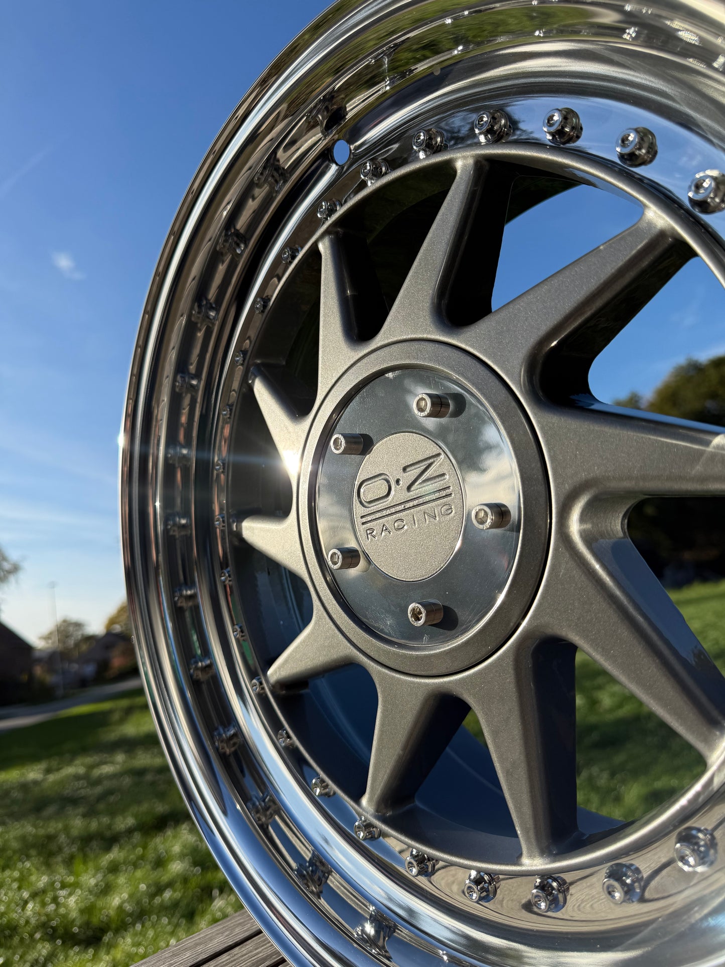 15” Oz Turbo 4x100 Wheels