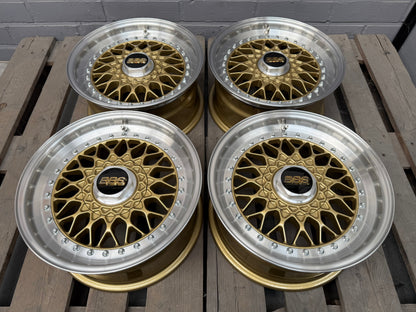 15” Original BBS RS 4x100 wheels ( RS 070 )