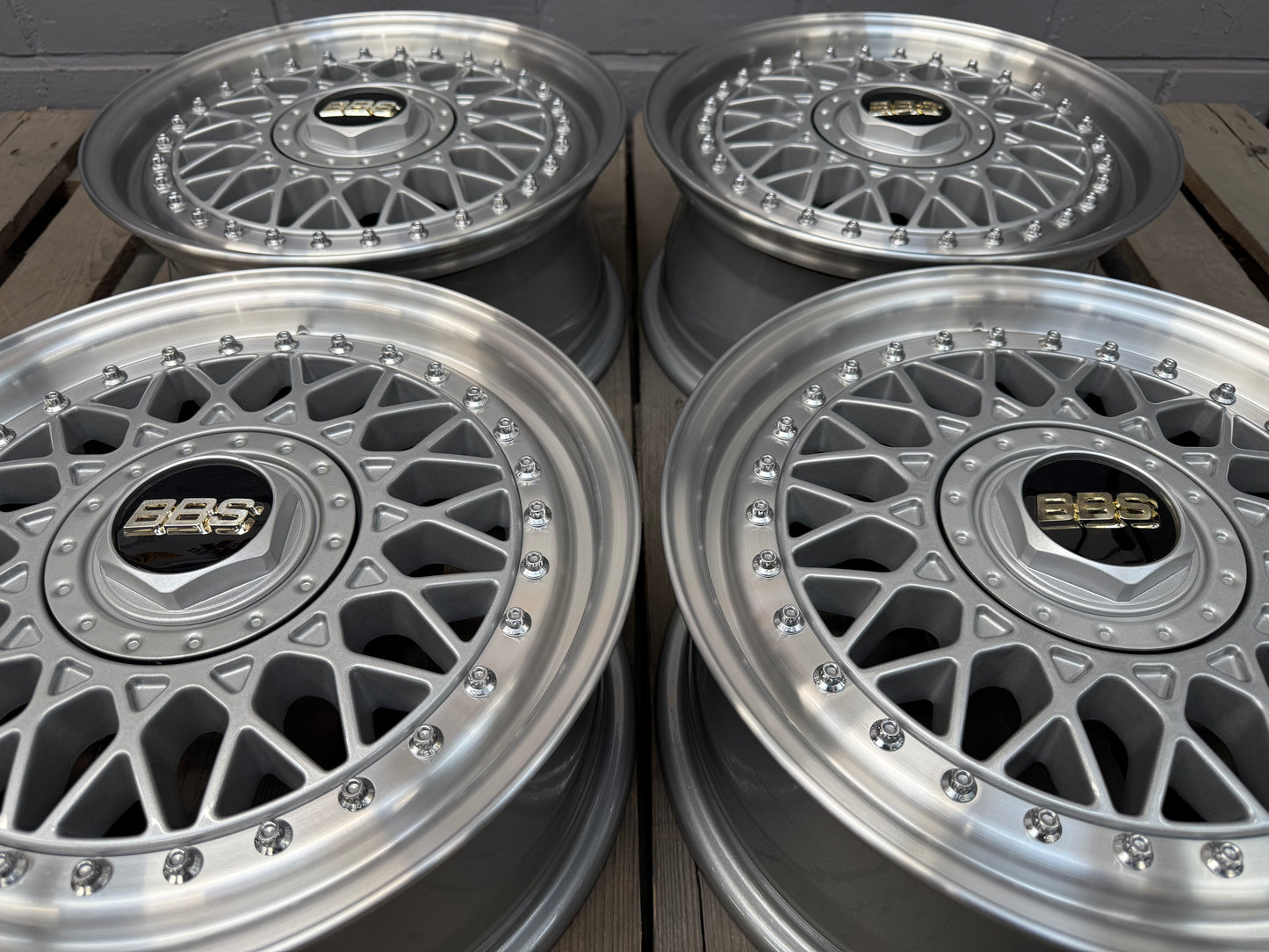 15” BBS RM 4x100 wheels ( RM012 )