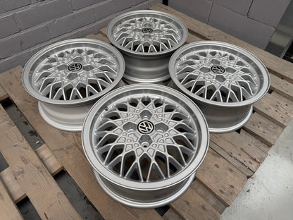 15” BBS RA 4x100 Wheels ( VW Golf 2 GTI & G60 )