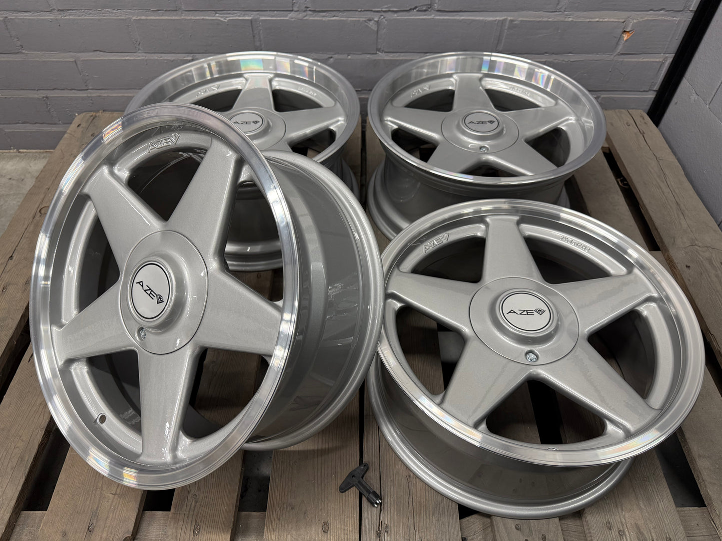 17” Azev A 5x130 wheels ( Porsche )