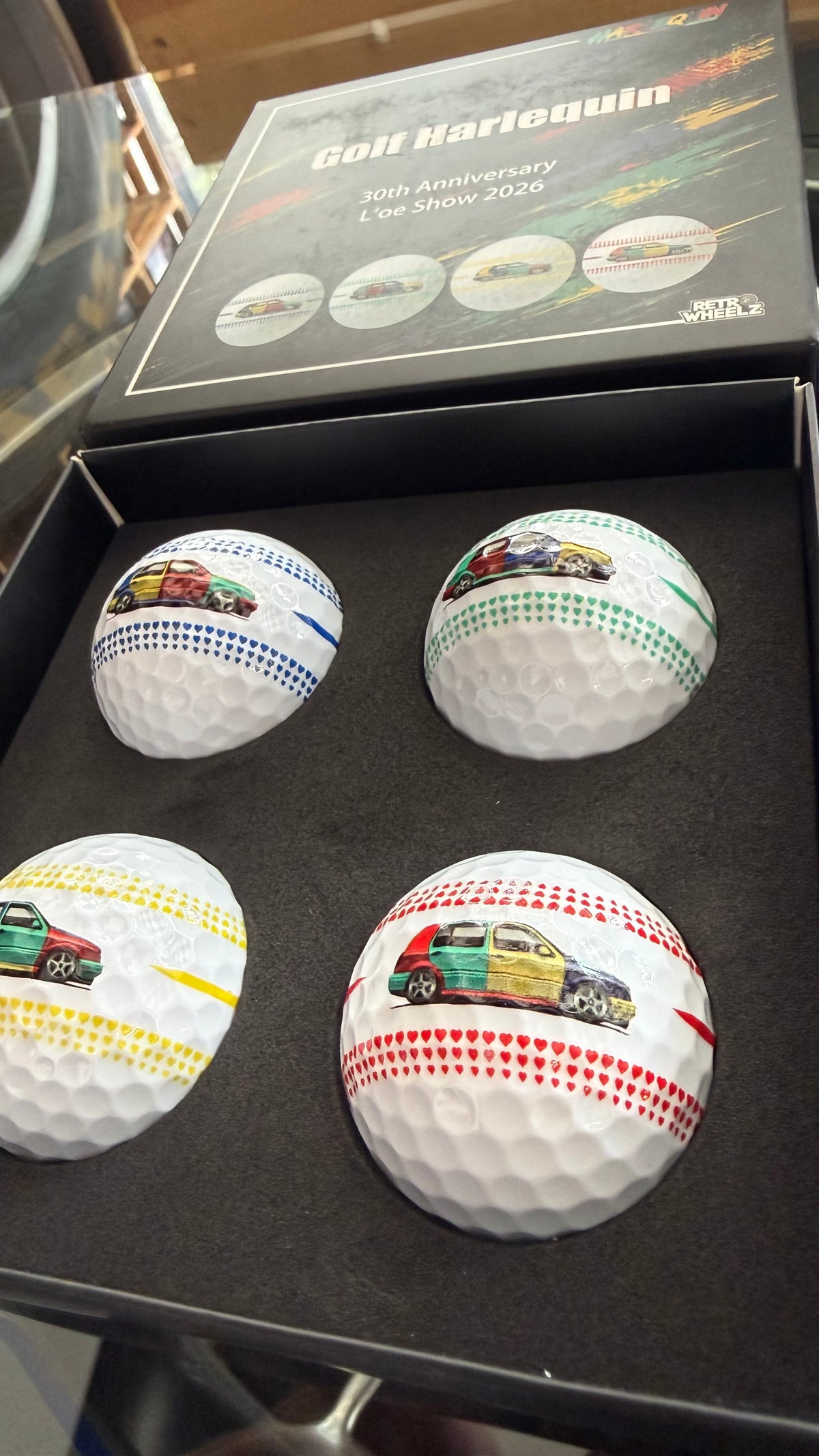 30th Harlequin Anniversary L’oe Show 2026 Limited Edition Golf Balls