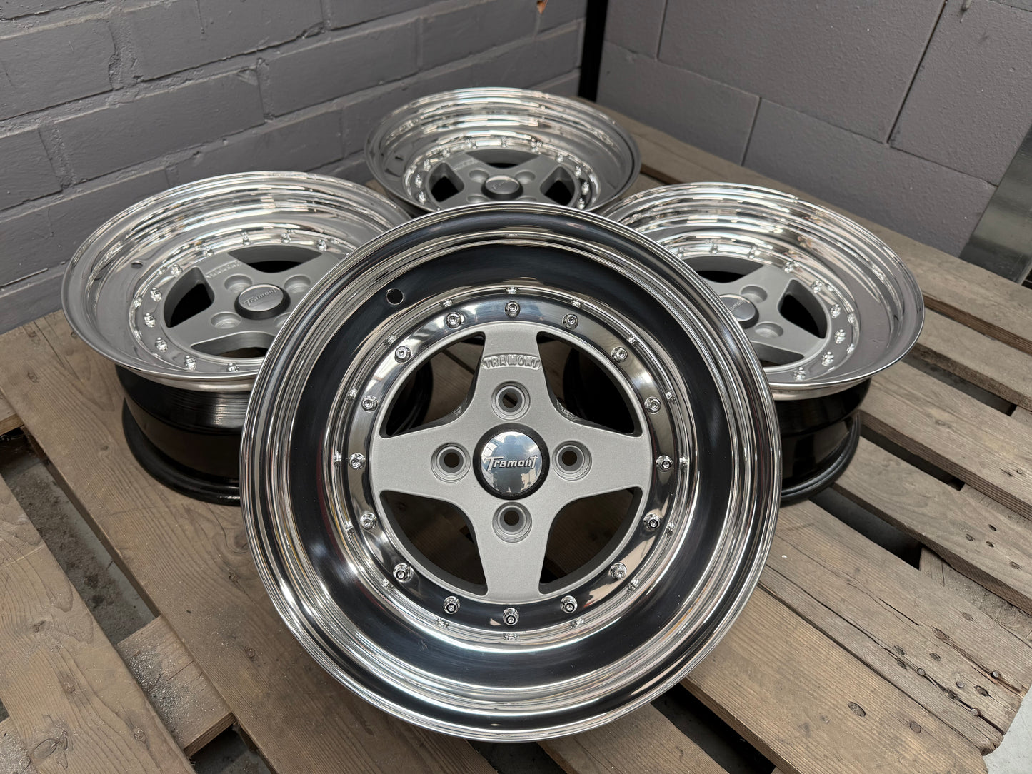 14” Tramont TY2 4x100 wheels