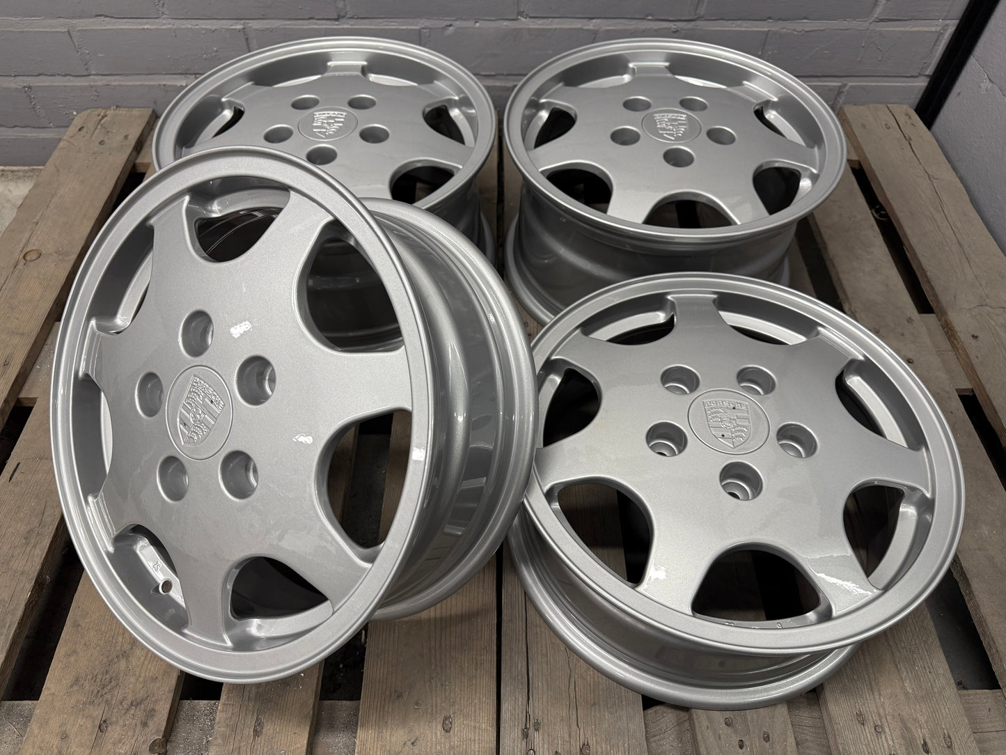 16” Porsche 964 C2 5x130 wheels