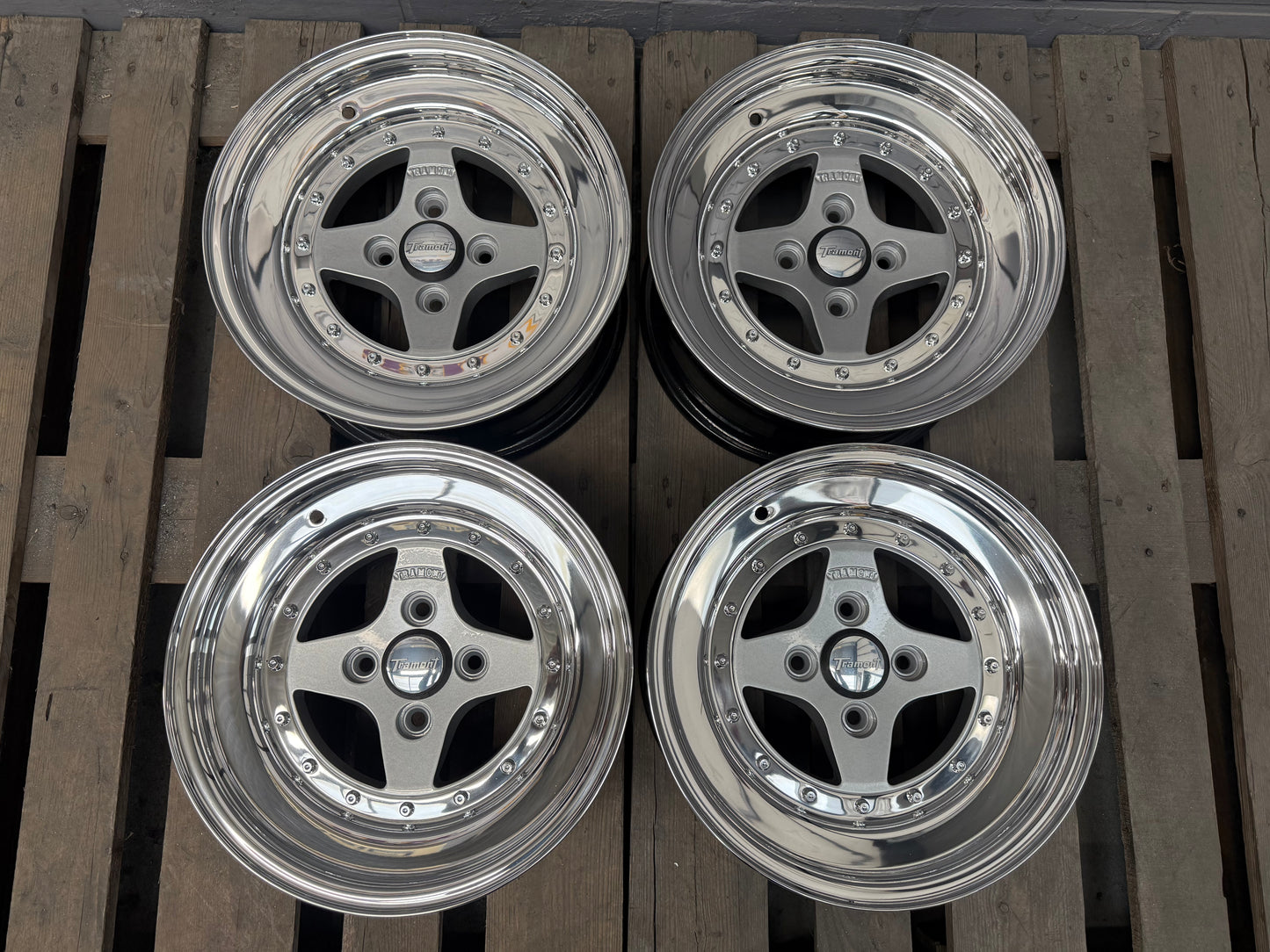 14” Tramont TY2 4x100 wheels
