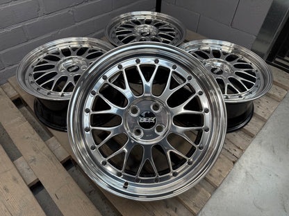 17” BBS LM 4x100 wheels ( LM 198 )