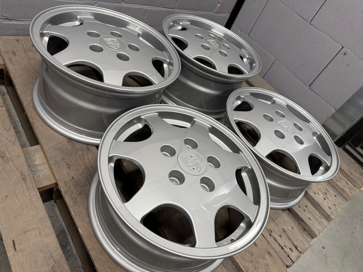 16” Porsche 964 C2 5x130 wheels
