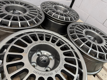 16” Compomotive TH2 1671 4x100 wheels