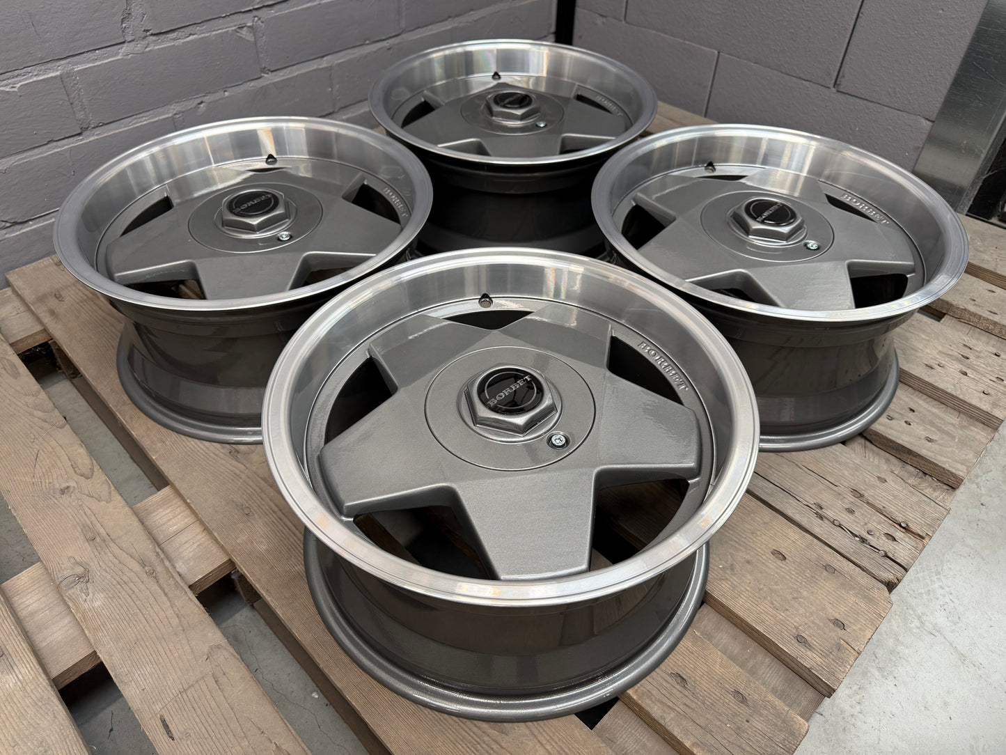 16” Borbet A 5x98 wheels ( Fiat Lancia Alfa )