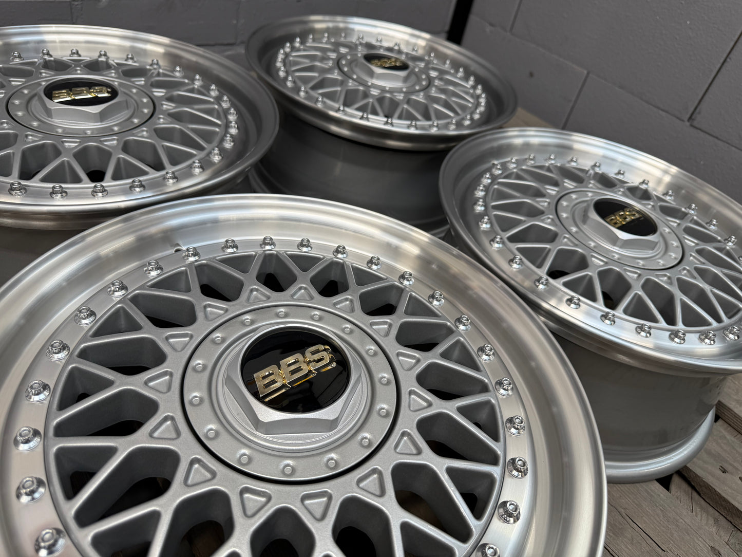 15” BBS RM 4x100 wheels ( RM012 )