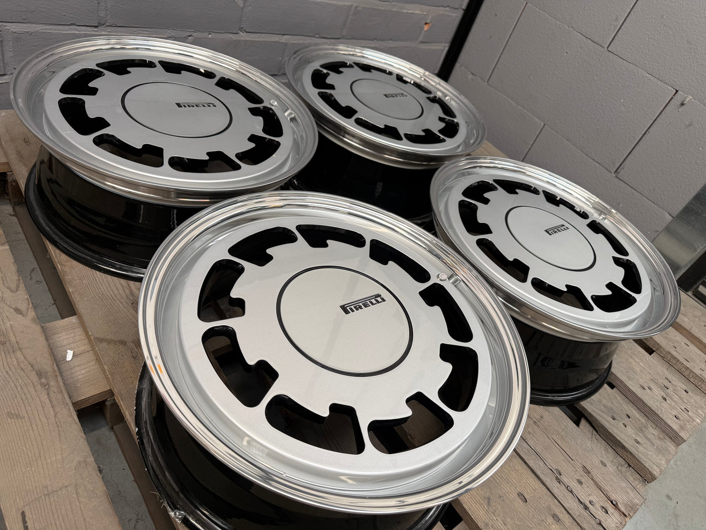 17” Custom 4x100 Vw Pirelli Wheels ( P-slots )