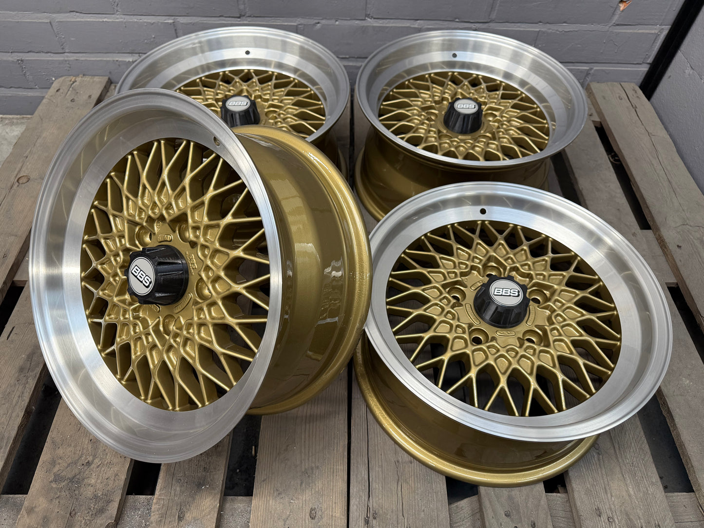 16” BBS Ra 5x130 wheels ( Porsche 911 924 944 )