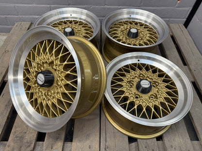 16” BBS Ra 5x130 wheels ( Porsche 911 924 944 )