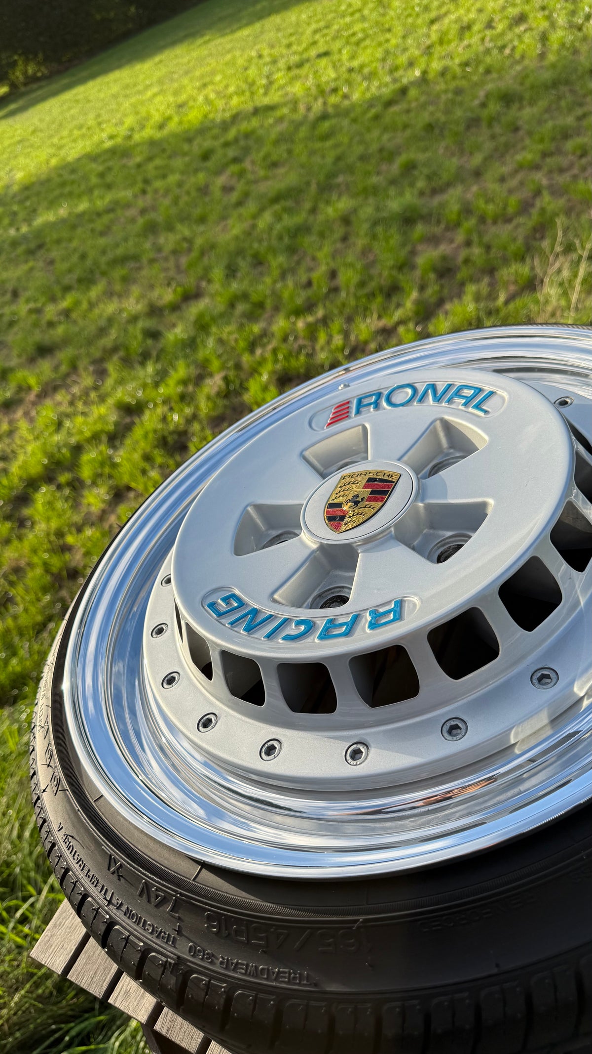 16” Custom Ronal Racing 5x130 Wheels