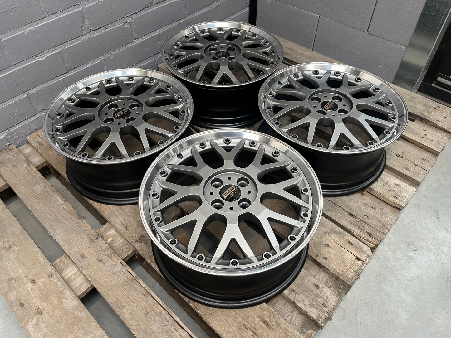 17” Custom mini cross spoke 4x100 wheels ( BBS RS 873 )