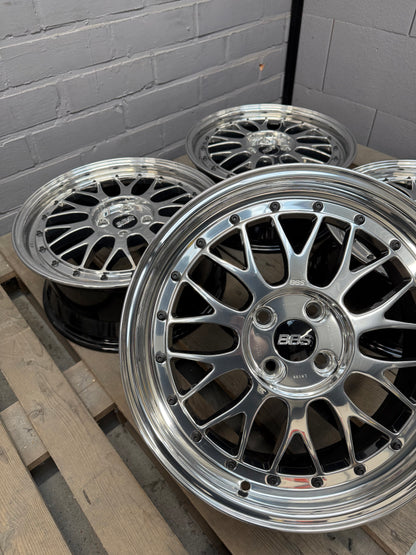 17” BBS LM 4x100 wheels ( LM 198 )