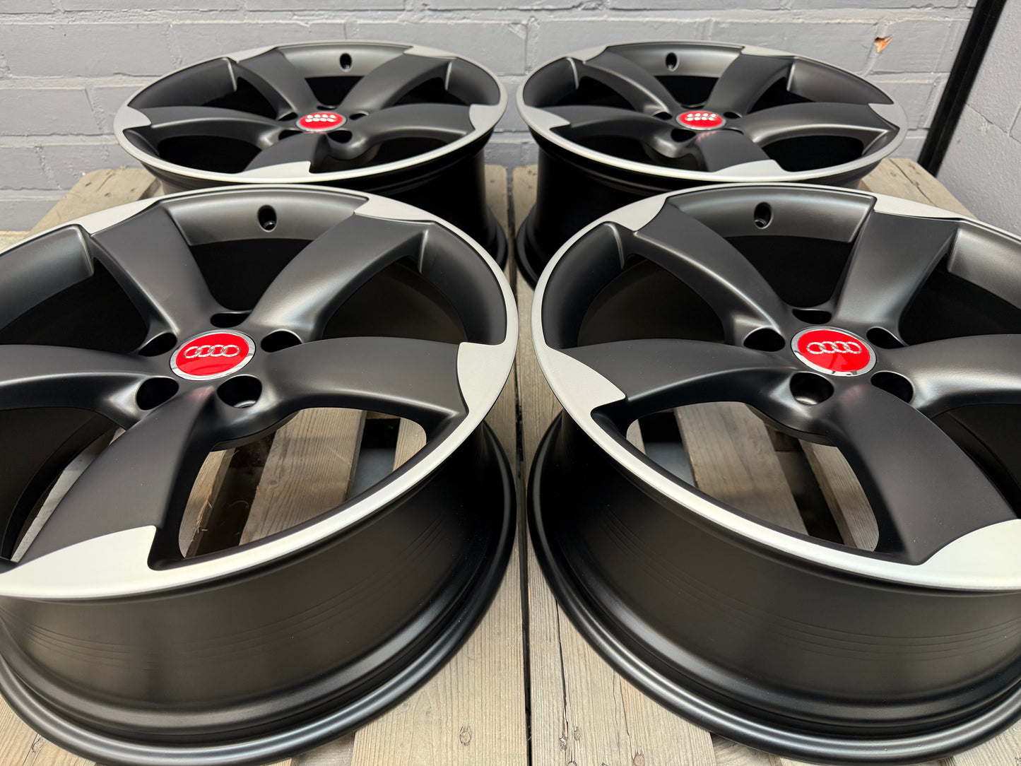 19” Original Audi A4 S4 5x112 Rotor Wheels