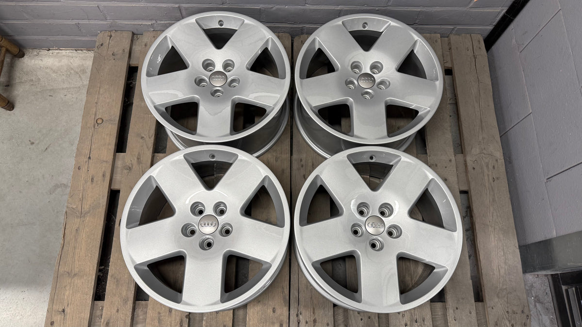 18” Original Audi A8 5x112 Fat Five Wheels