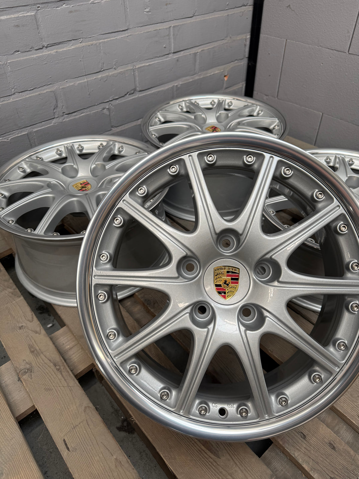 18” Porsche Boxster 986 GT3 5x130 wheels ( BBS RT )