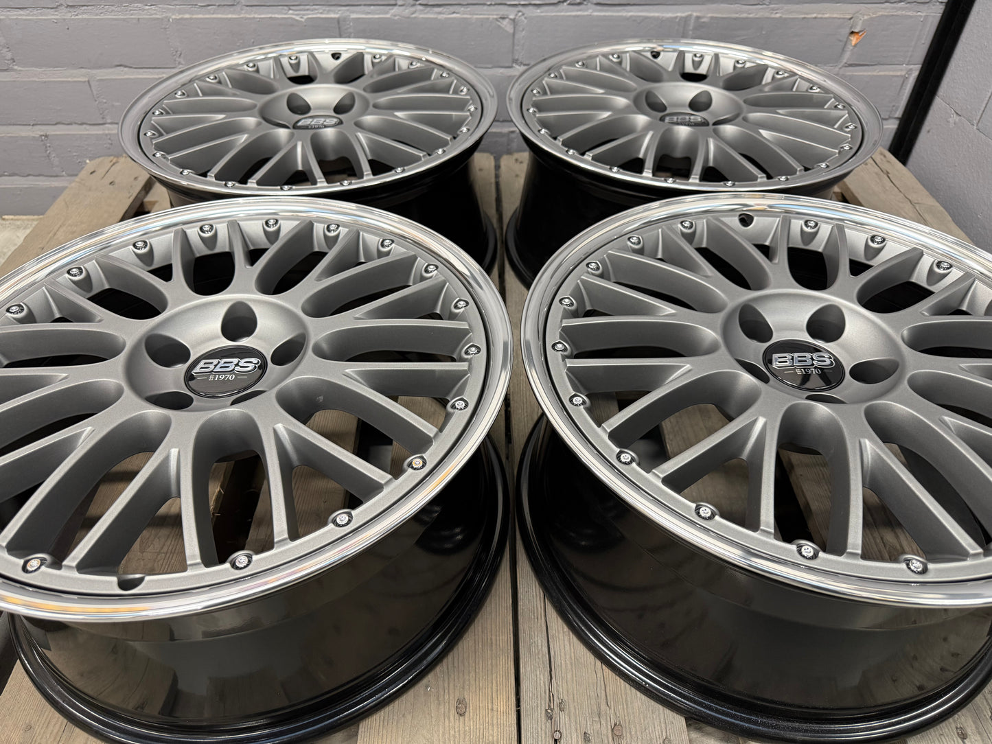 19” Custom Audi Speedline 5x112 wheels ( BBS )