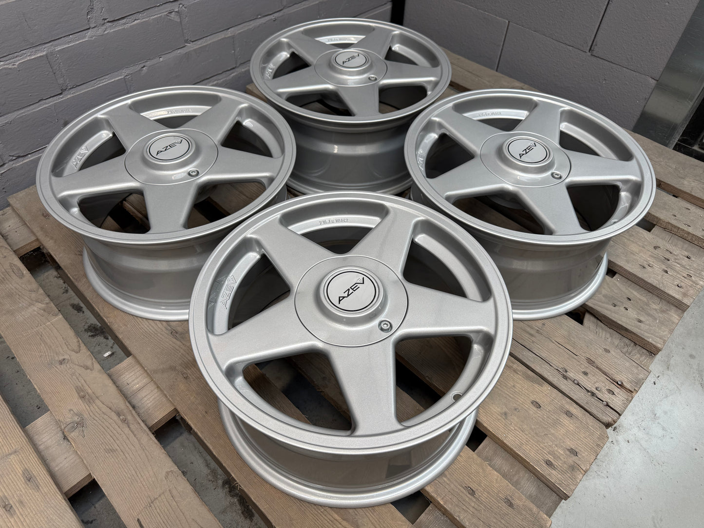 16” Azev A 5x100 wheels