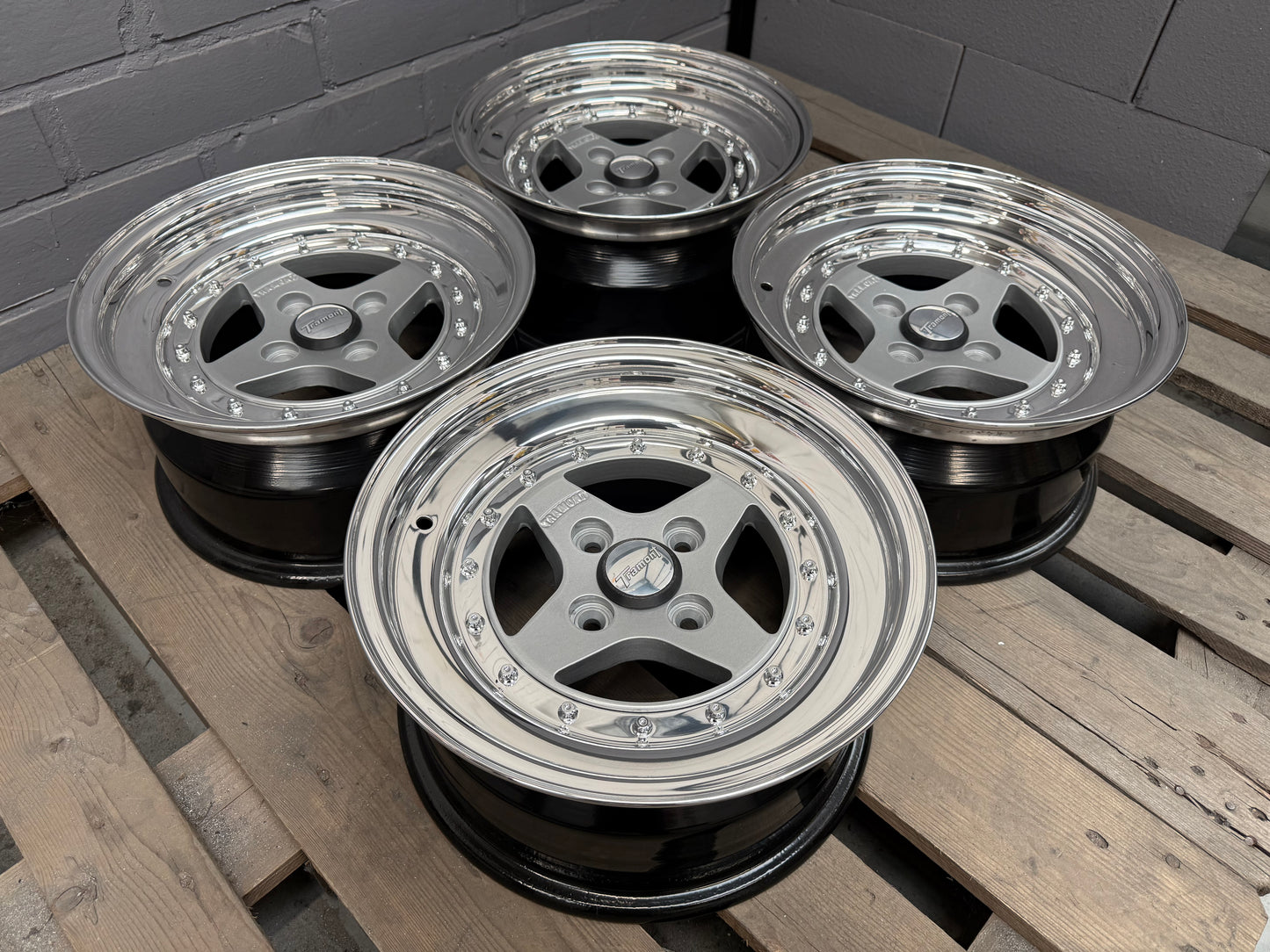 14” Tramont TY2 4x100 wheels