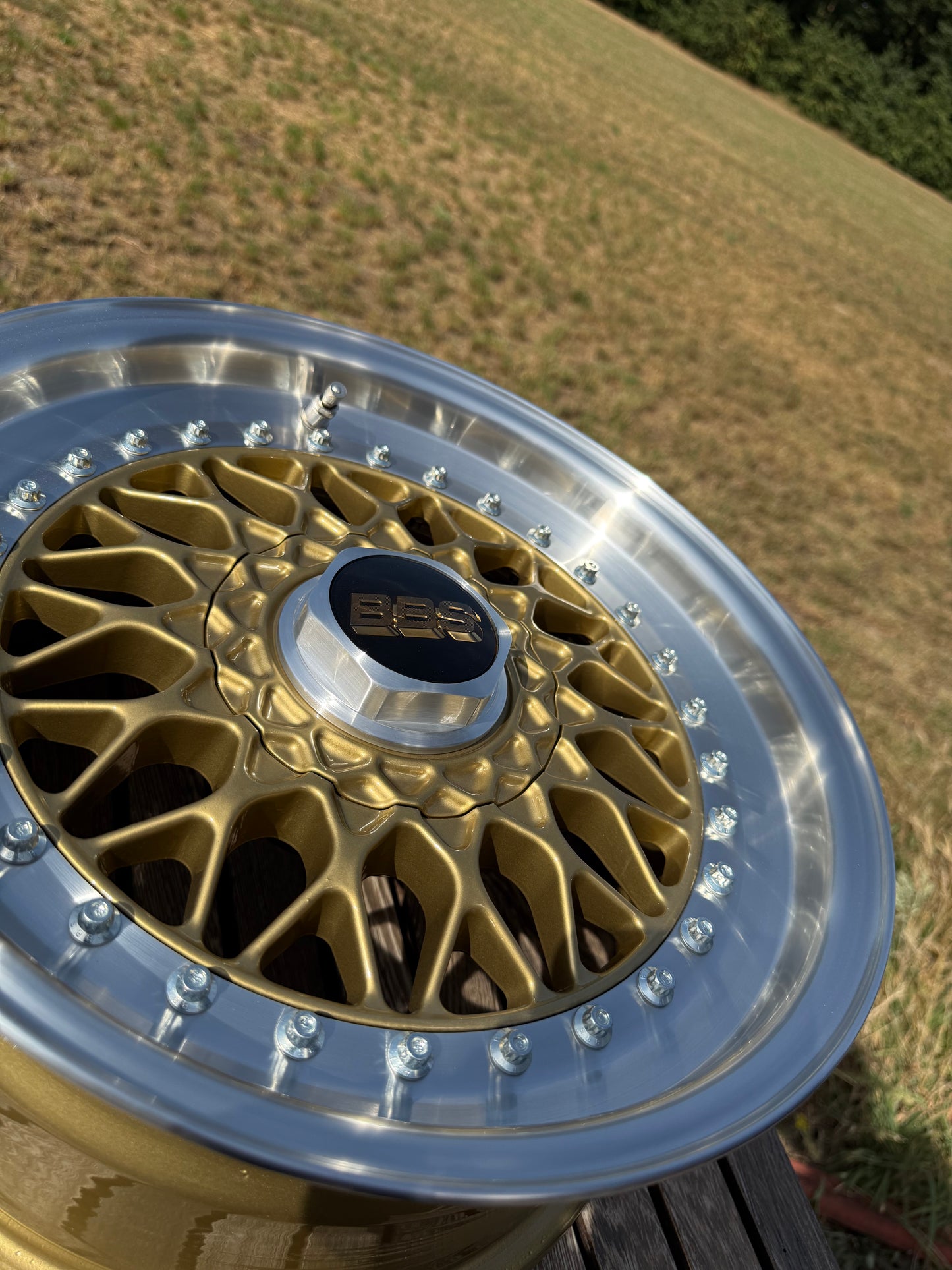 15” Original BBS RS 4x100 wheels ( RS 070 )