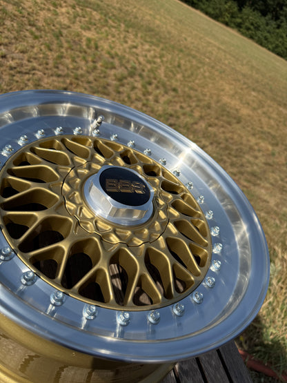 15” Original BBS RS 4x100 wheels ( RS 070 )