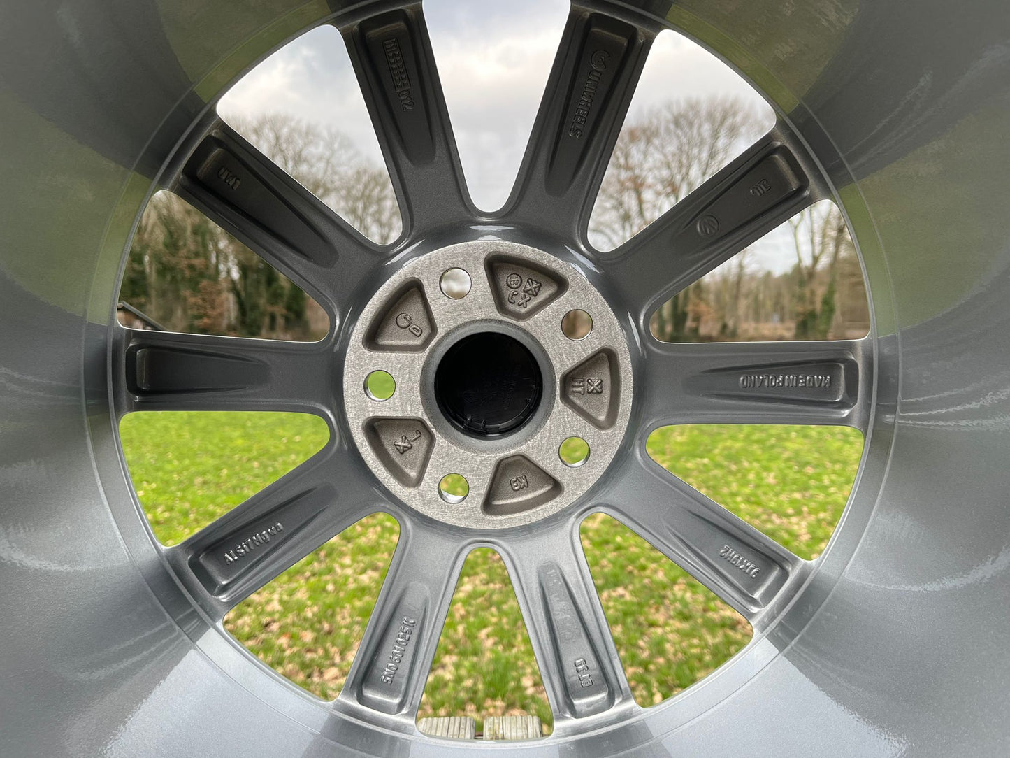 19” Original Vw Omanyt 5x112 Wheels ( Tiguan R36 R32 )