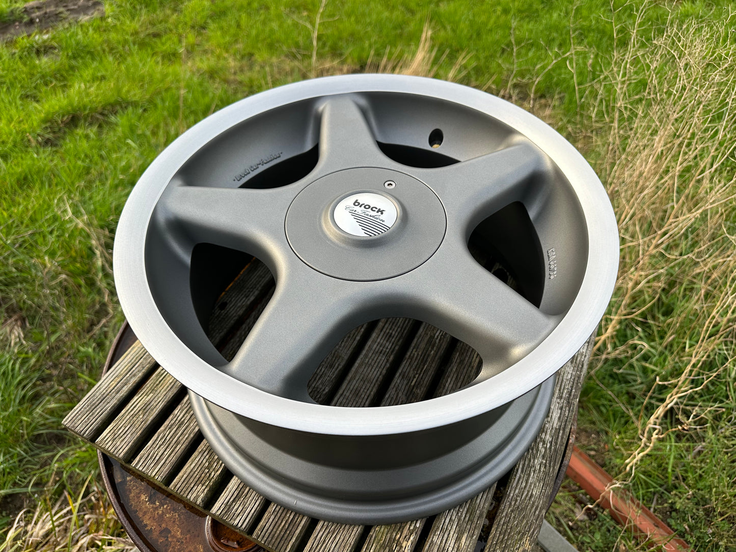 16” Brock B1 4x100 wheels