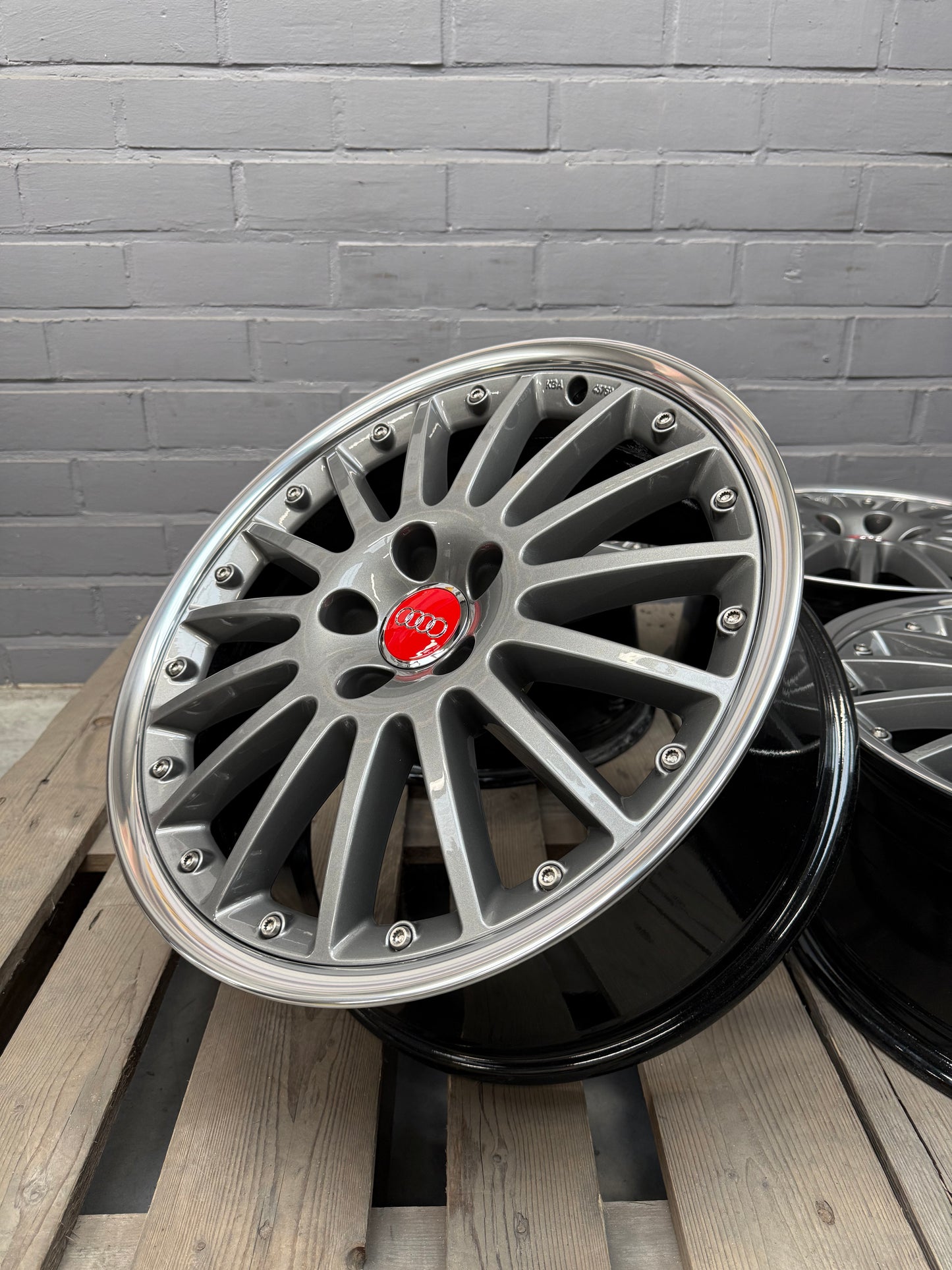 18” Audi Calito 5x112 wheels ( BBS RT250 )