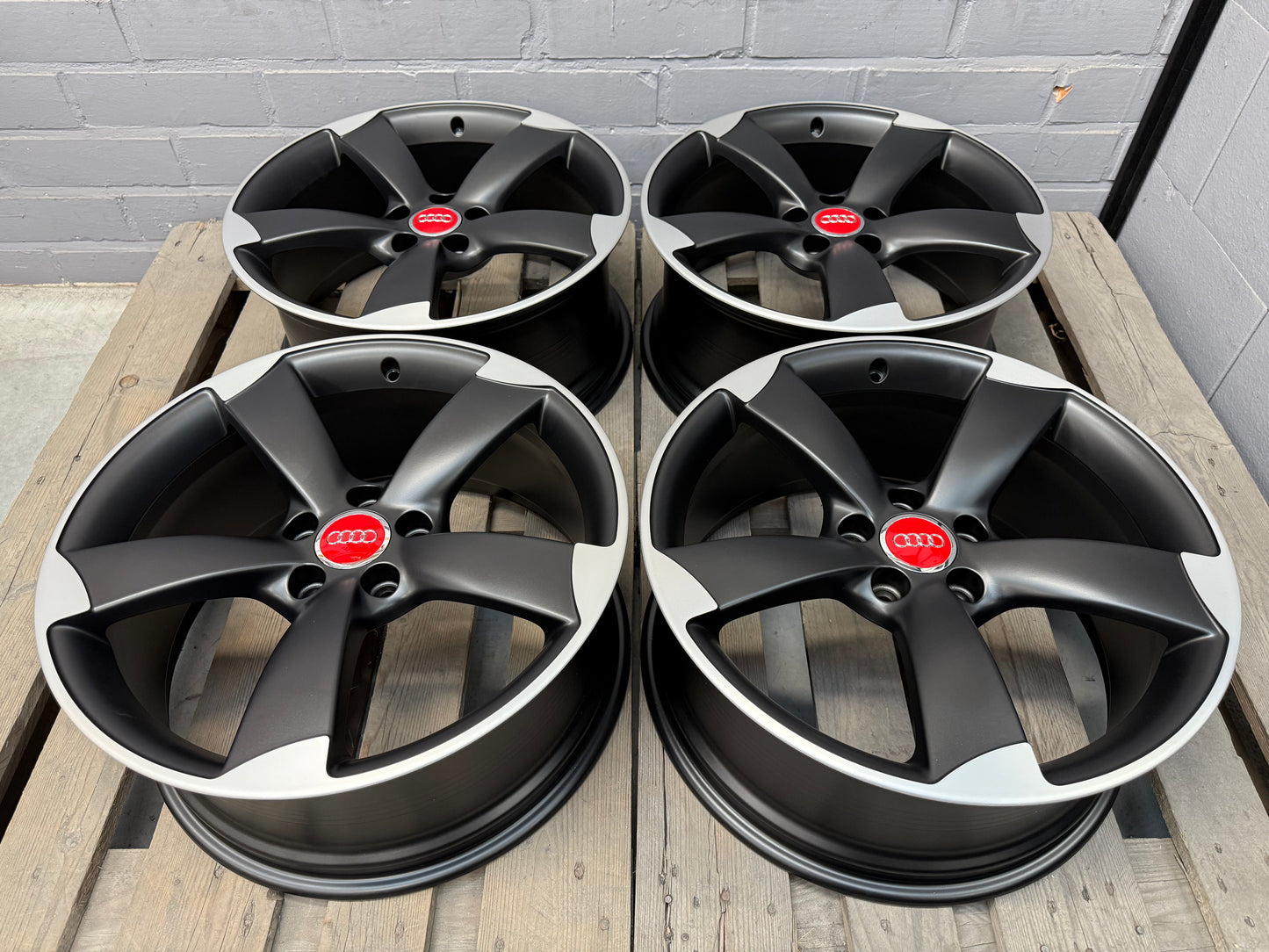 19” Original Audi A4 S4 5x112 Rotor Wheels