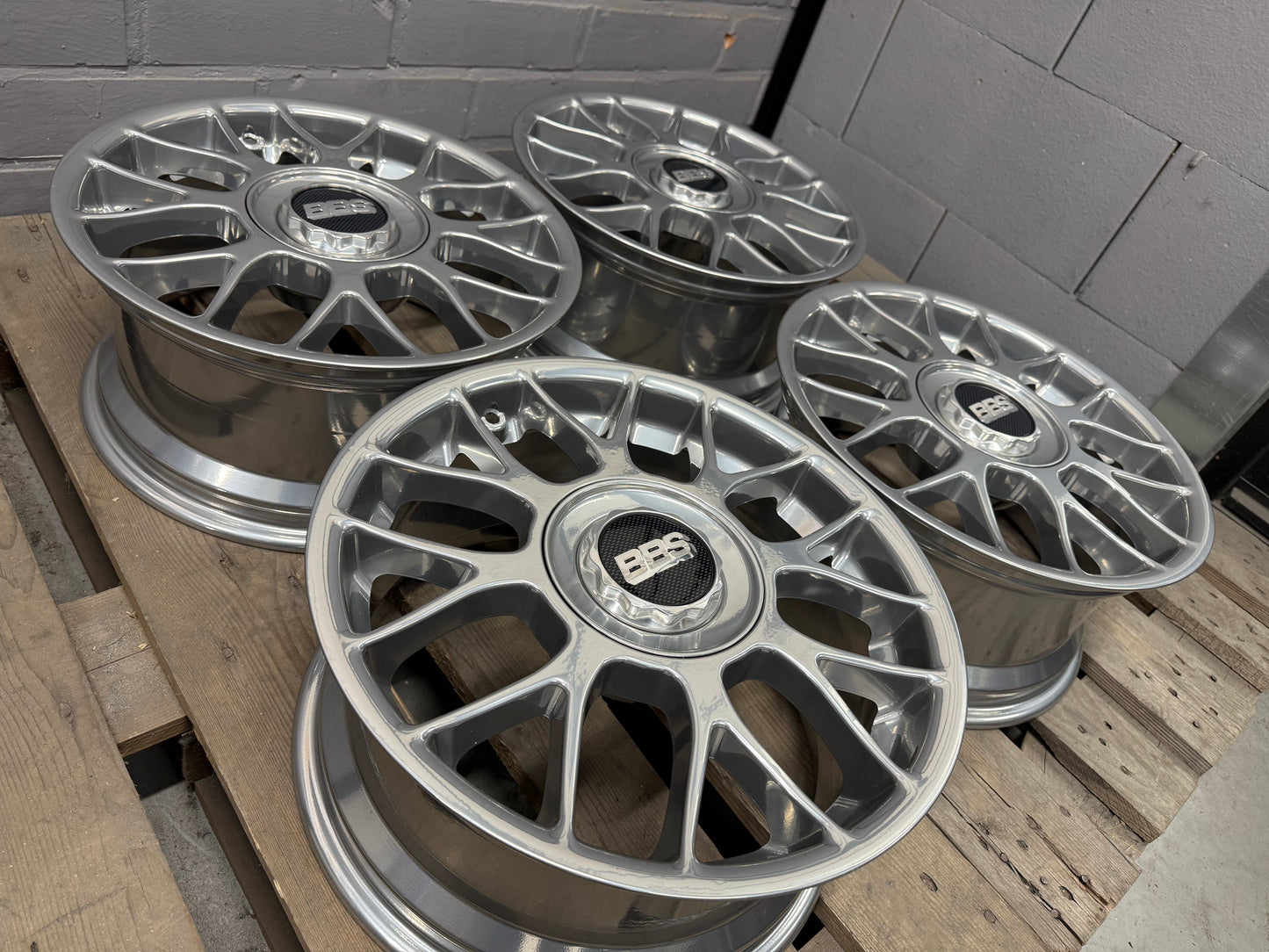 16” BBS RC 5x100 wheels ( RC 322 )