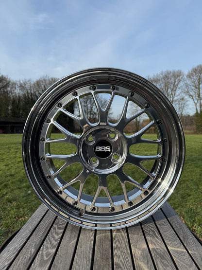 17” BBS LM 4x100 wheels ( LM 198 )