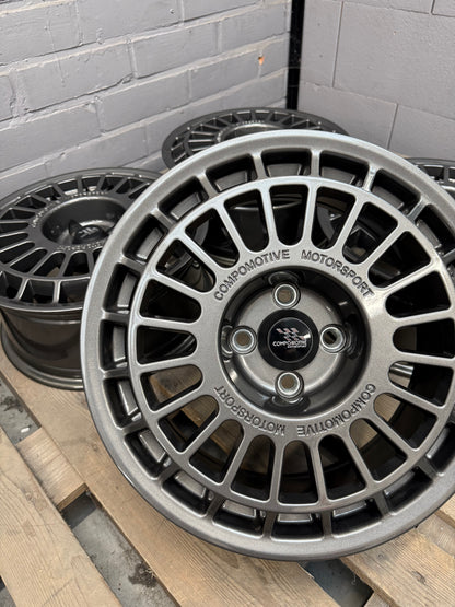 16” Compomotive TH2 1671 4x100 wheels