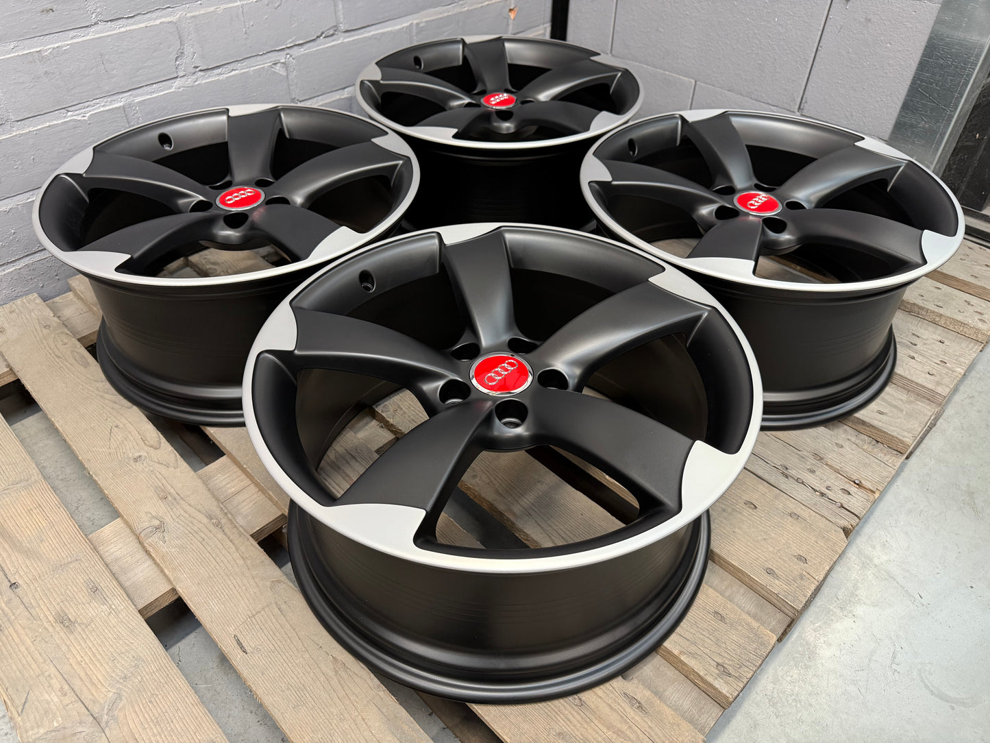 19” Original Audi A4 S4 5x112 Rotor Wheels