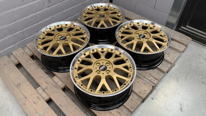 17” Custom Mini Cross Spoke 4x100 wheels ( BBS RS 873 )