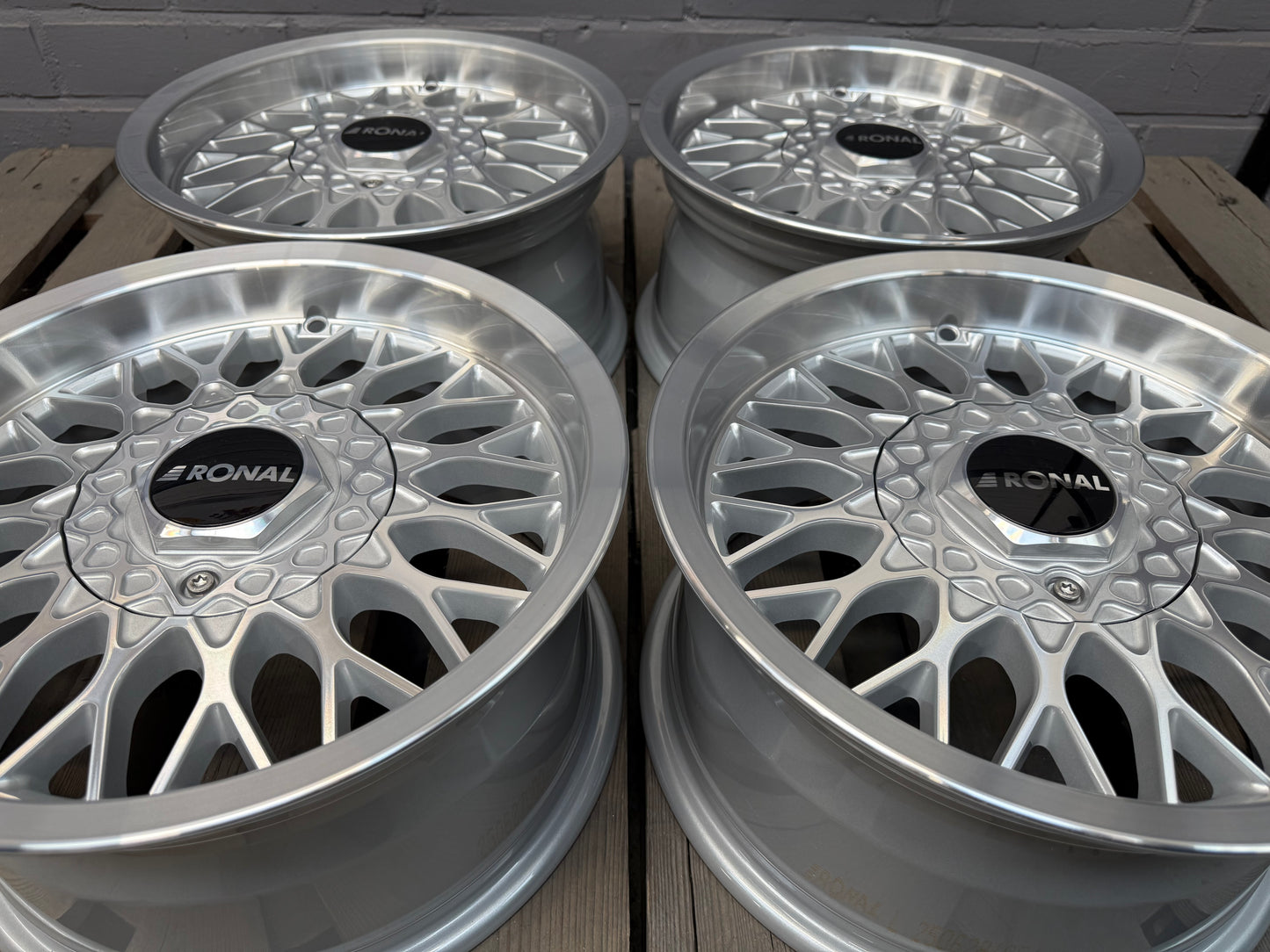 15” Ronal LS 4x100 wheels