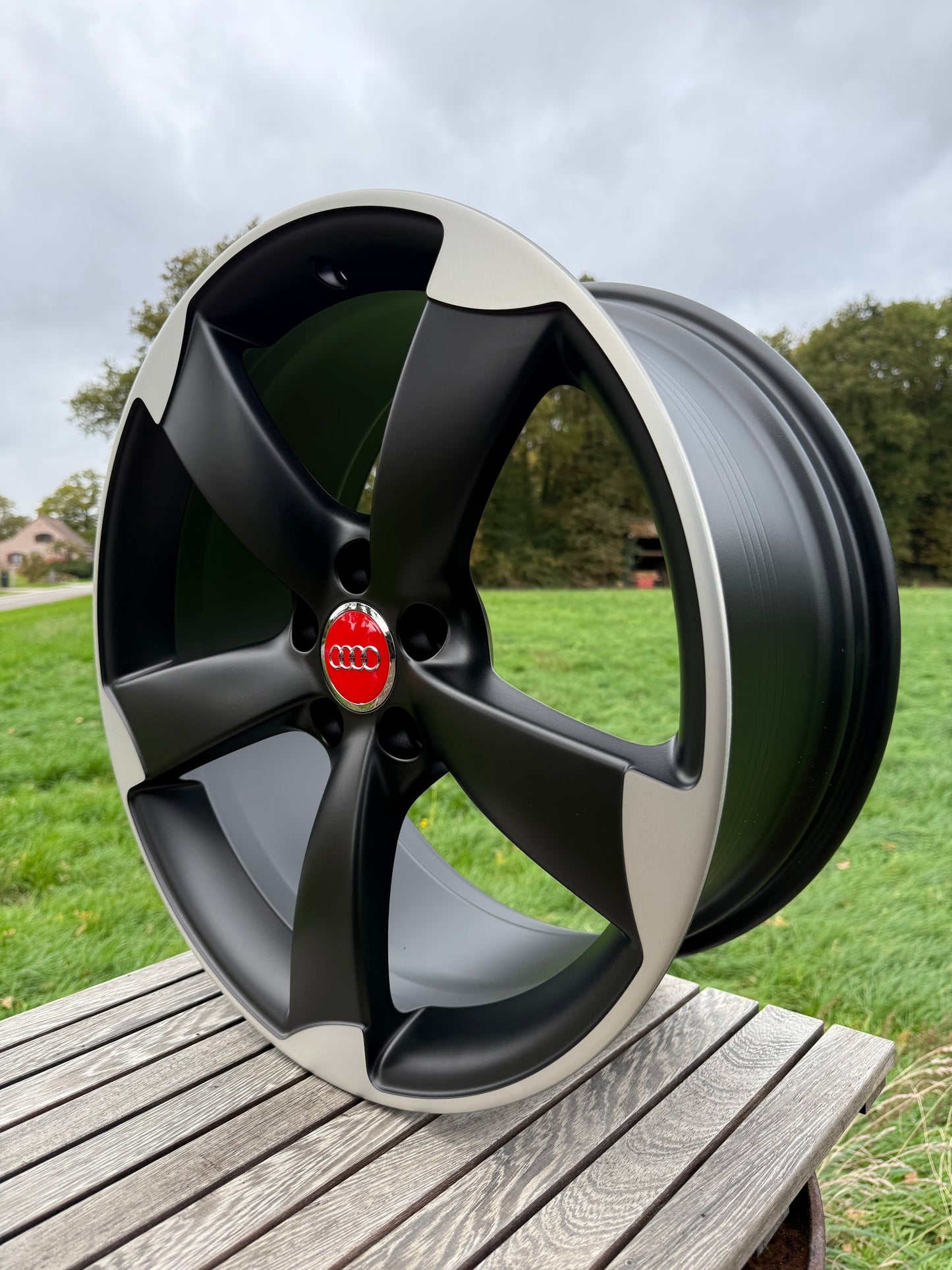 19” Original Audi A4 S4 5x112 Rotor Wheels