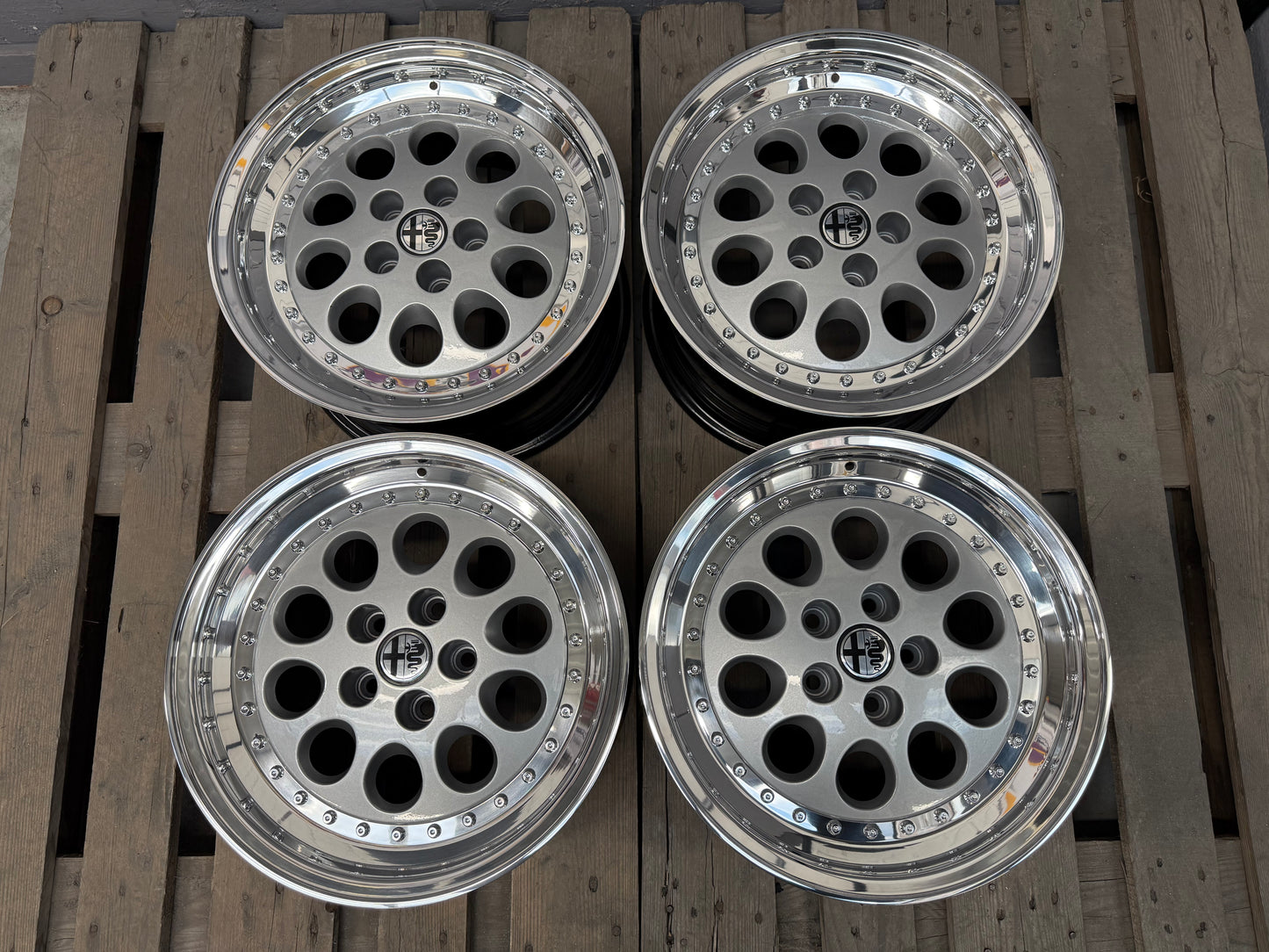 15” Oz Racing Monza 5x98 wheels ( Alfa Romeo )