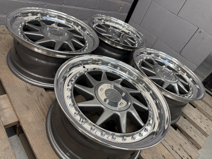 15” Oz Turbo 4x100 Wheels