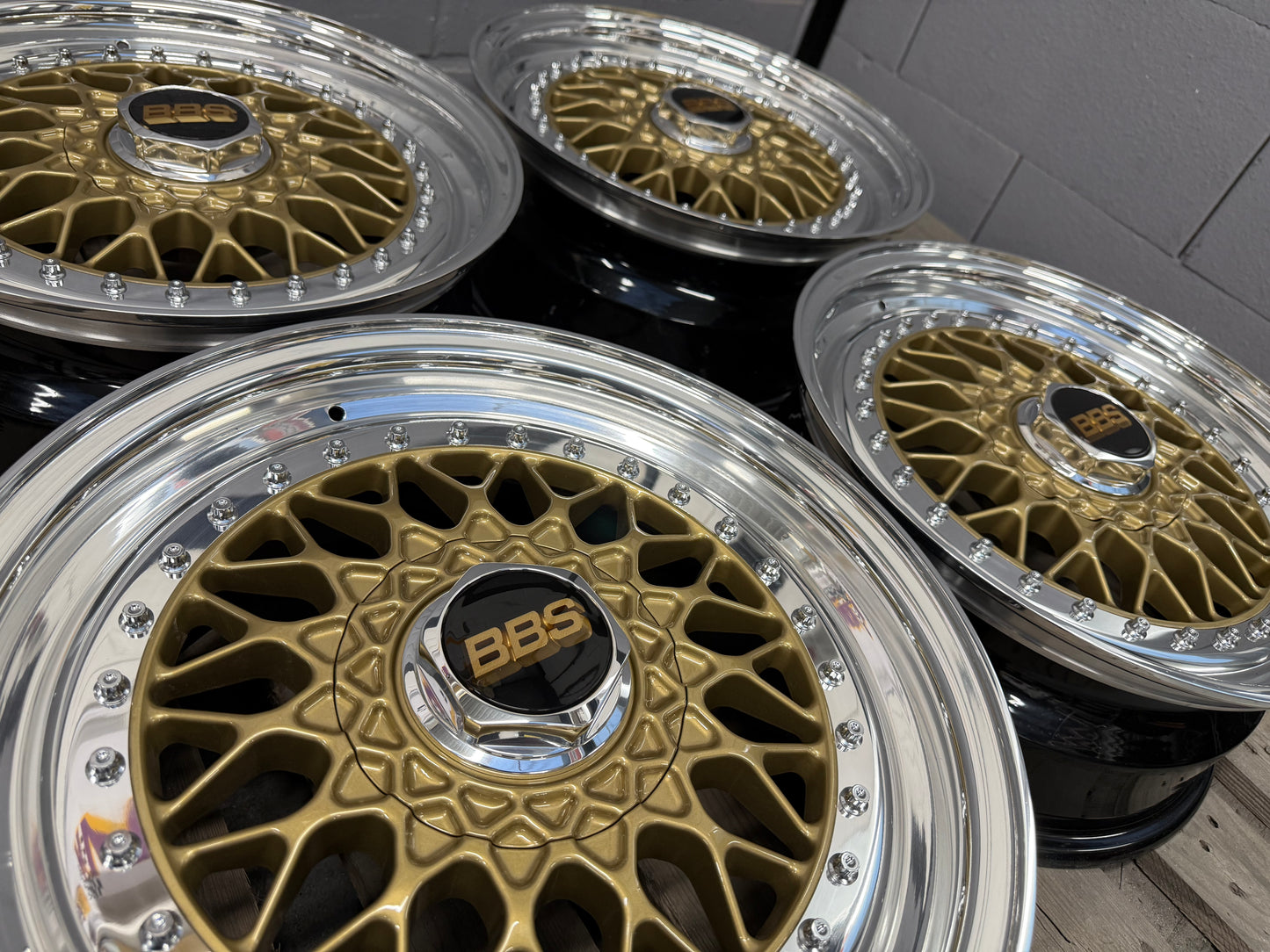 16” BBS RS 5x100 wheels ( RS 042 )