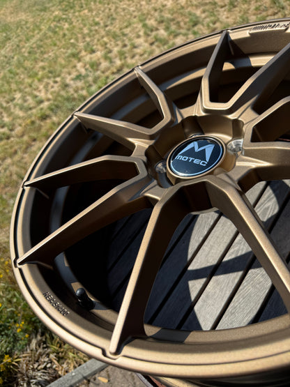 19” Motec Ultralight MCR2 5x112 wheels