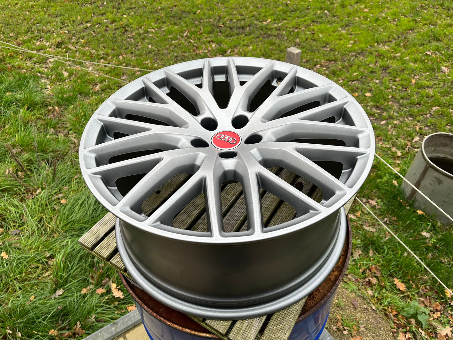 20” Original Audi 5x112 Y-Spoke wheels