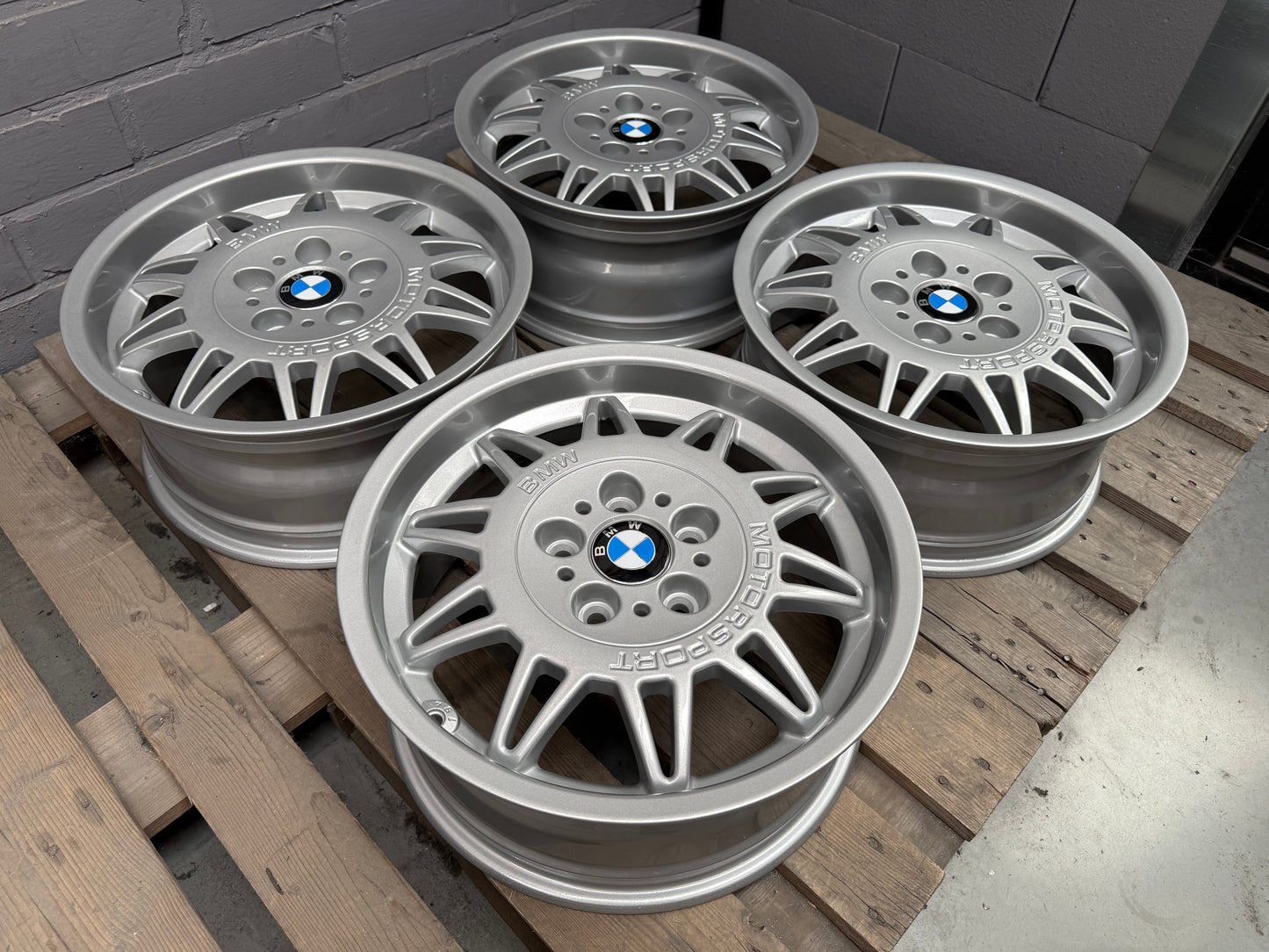 17” Bmw M3 E36 5x112 Motorsport wheels ( Styling 22 )